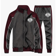 Men's Tri-color Track Suits - Tapered Legs