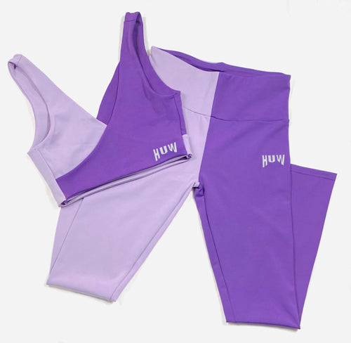 Lavender & Purple Workout Set